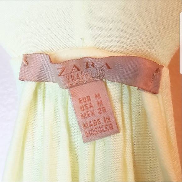 Zara Trafaluc Neon Yellow Tank Top - Picture 7 of 7